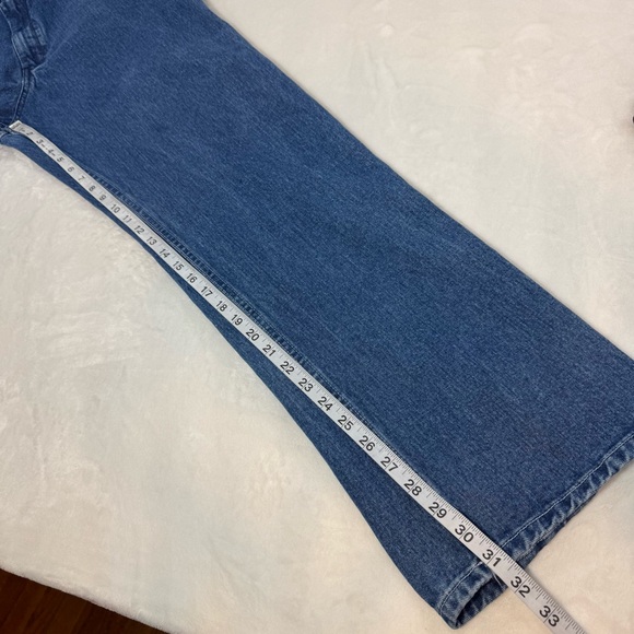 HISEA Bib Overalls Mens 34X32 Blue Denim Carpenter Hammer Loop Workwear Utility - Picture 12 of 14